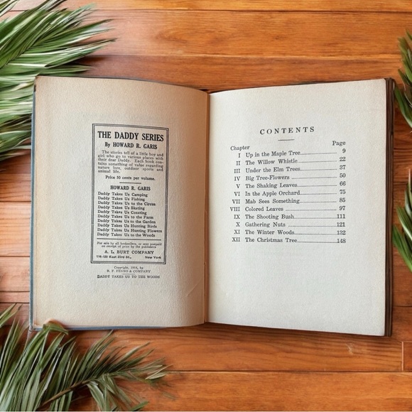 VINTAGE 1914 “Daddy Takes Us to the Woods” by Howard R. Garis - Picture 11 of 16